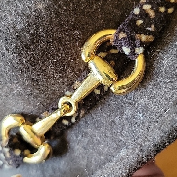 Vintage Kathy Jeanne Brown Wool Hat with Gold Accent Made In U.S.A Women's OS - Picture 5 of 13